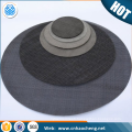 Wholesale 10 mesh black wire mesh cloth screen filter disc for pp pe plastic recycle